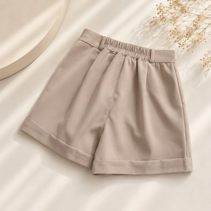 Luxe Tailored Wide leg Shorts