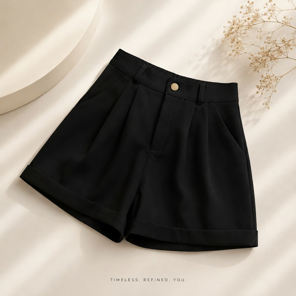 Luxe Tailored Wide leg Shorts